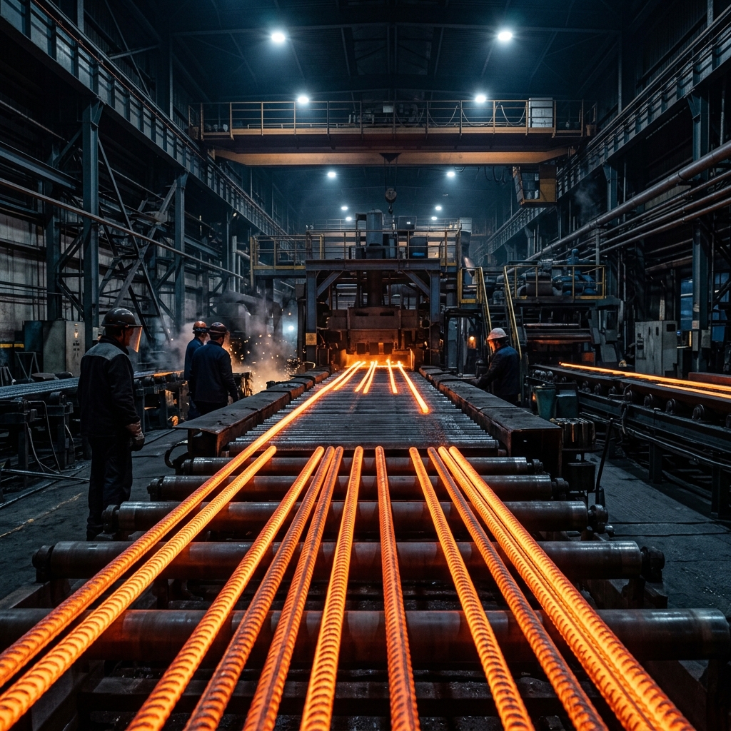 TMT Steel Manufacturing Plant
